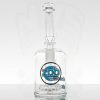 ZOB Large Circ Bubbler -  Blue Black Circles view 2