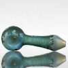 Liberty Glass Spoon - Ocean Treasure - Trans Green view 4
