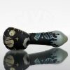 Liberty Glass Spoon - Space Satellite - Black view 2