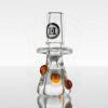 Hitwell - 14mm Funnel Slide W Color Dots - Amber Purple view 2
