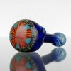 Hoffman Glass Spoon - Aztec - Blue Yellow Red view 1