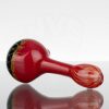 Hoffman Glass Spoon - Reticello - Red & Black view 6