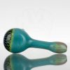 Hoffman Glass Spoon - Reticello - Blue & Yellow view 6