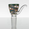 Liberty Glass Worked 14mm Slide - Clear Rainbow view 1