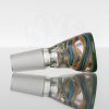 Liberty Glass Worked 14mm Slide - Clear Rainbow view 3