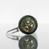 Liberty Glass Worked 18mm Slide - Rasta Sparkle view 4