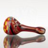 Hoffman Glass Spoon - Checker - Red Yellow Blue view 2