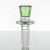Blazing Blue Honeycomb 14mm Slide - Emerald view 1