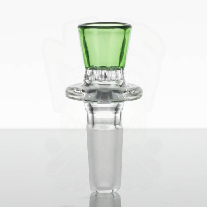 Blazing Blue Honeycomb 14mm Slide - Emerald
