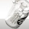 ZOB - Large 8 Arm Bubbler - Black White Circle view 4