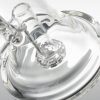 US Tubes 12in Stemless Circ Hybrid 8arm Ash Catcher Combo V2 - Fern Jet Black view 8