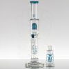 US Tubes 17in Straight Fix/Circ with Ash Catcher - BLUE view 5