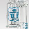 US Tubes 17in Straight Fix/Circ with Ash Catcher - BLUE view 10