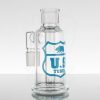 US Tubes 17in Straight Fix/Circ with Ash Catcher - BLUE view 11