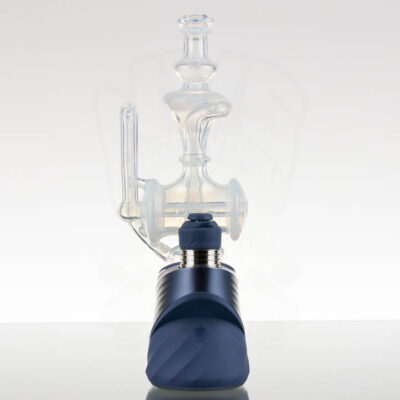OJ Flame - Puffco Peak Attachment - Inline Recycler - Secret White