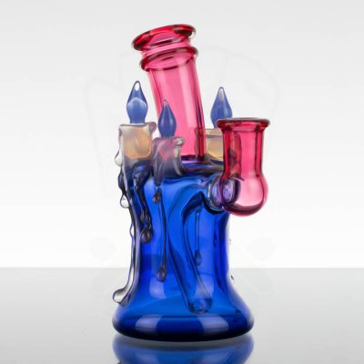 MeadeMade Pocket Melter - Light Cobalt - Gold Ruby