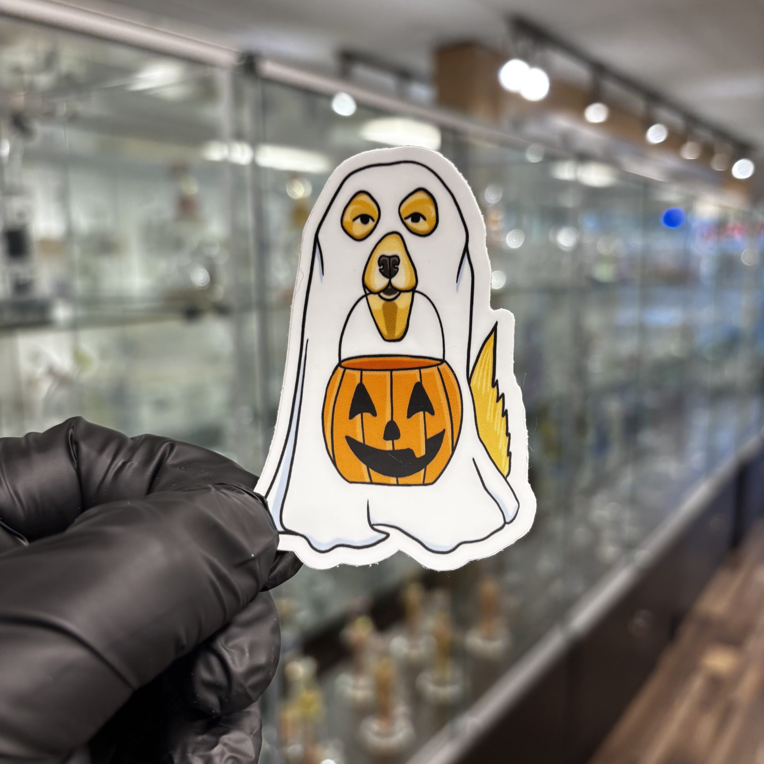 Big Moods Vinyl Sticker - Ghost Dog