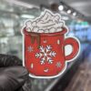 Big Moods Vinyl Sticker - Hot Chocolate Mug view 1