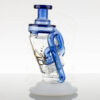 Pulsar - Puffco Peak Attachment - Recycler - Blue view 4