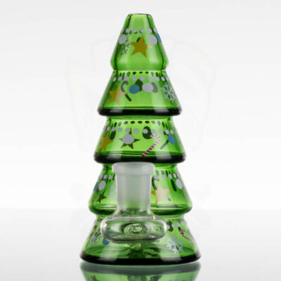 X-Mas Tree Dab Rig with Quartz Banger