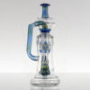 Zach Clark - Full Accent Klein Bell Recycler - Silver & Cobalt view 3