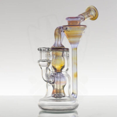 Zach Clark - Full Accent Klein Bell Recycler - Silver & Lilac