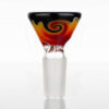 Koji Glass - 14mm Ice Pinch Slide - Ember view 5