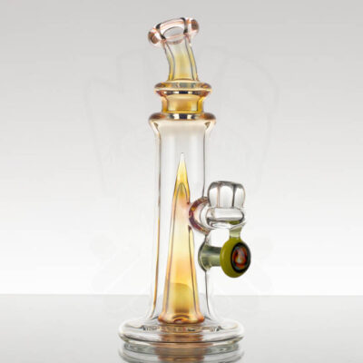High Bastard Boro - 8.5in Fumed Cone In Cone - 10mm