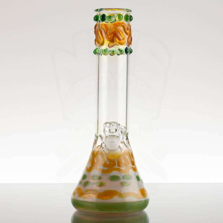MIO - Coil Pot Beaker - Aqua Orange