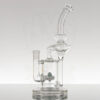 OJ Flame - Disc Recycler - Clear with Opal - Aqua view 2