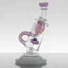OJ Flame - Puffco Peak Attachment - Klein Recycler - Pink Slyme view 3