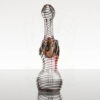 6in Sherlock Bubbler - Brown Coil view 4