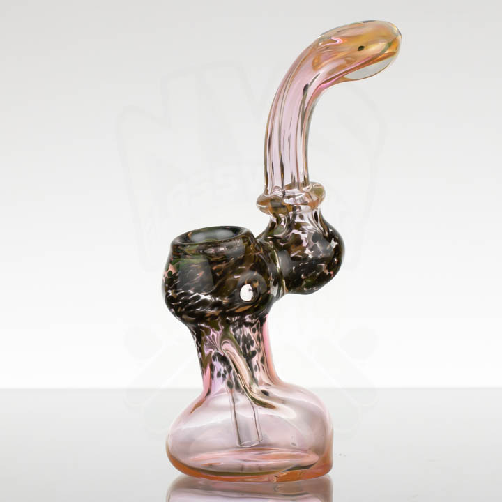 6in Sherlock Bubbler - Fumed Frit