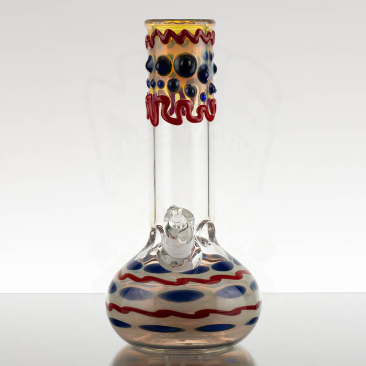MIO Coil Pot Round Bottom - Red Blue