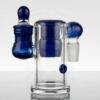 AshMe Glass - Accented Dry Catcher with Valve - Crushed Opal Cobalt view 1