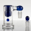 AshMe Glass - Accented Dry Catcher with Valve - Crushed Opal Cobalt view 2