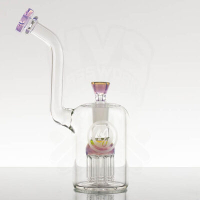 OJ Flame - 8-Arm Bubbler - Pink Slyme x Green Slyme