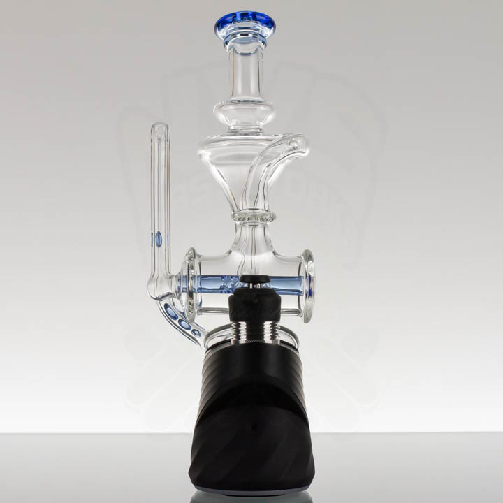 OJ Flame - Puffco Peak Attachment - Inline Recycler - Blue Dream