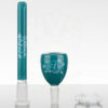 AFM - 18in 9mm Straight - Teal - Graffiti Logo view 7