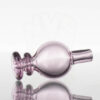 Happy Time Glass Carb Cap - Heisenburg (UV) x Rose Quartz view 2