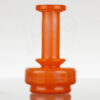 Tokr Glass - Puffco Peak Attachment - V2 Dry Top - Orange view 1