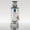 Uzzi Glass - Puffco Peak Attachment - Drippy Top - Blue Stardust view 1