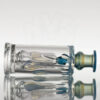 Uzzi Glass - Puffco Peak Attachment - Drippy Top - Blue Stardust view 4
