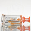 Uzzi Glass - Puffco Peak Attachment - Drippy Top - Orange view 4
