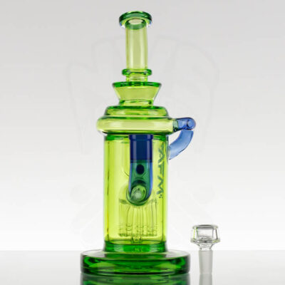 AFM - 10in 10-Arm Klein Recycler - Ooze Ink Blue