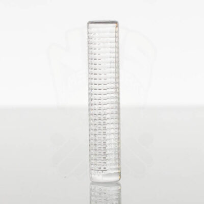 Campfire Quartz - Solid Etched Quartz Pillar - 6x30mm