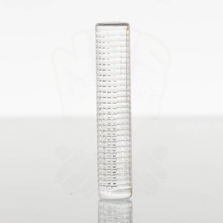 Campfire Quartz - Solid Etched Quartz Pillar - 6x30mm
