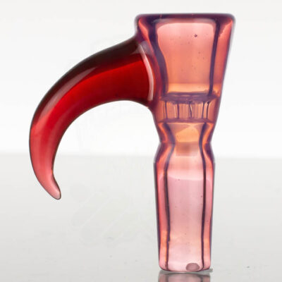 Happy Time - 14mm 7-Hole Horn Slide - Karmaline x Pomegranate