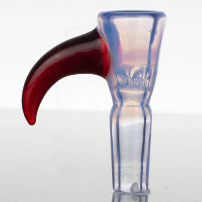 Happy Time - 14mm 7-Hole Horn Slide - Lucid x Pomegranate