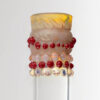MIO - Large Coil Pot Beaker With Marbles - Red Pink view 5